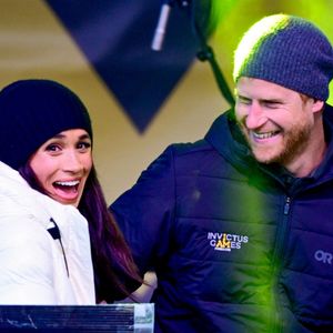 Le prince Harry et Meghan Markle aux Invictus Games à Whistler, le 10 février 2025. Backgrid UK / Bestimage