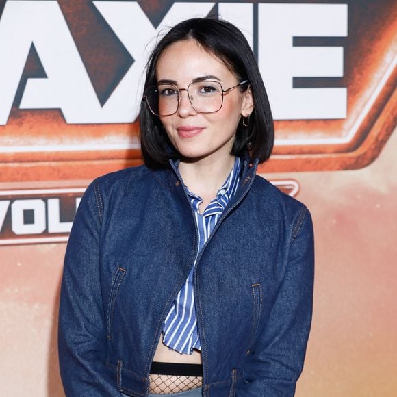Agathe Auproux à l'avant-première du film "Gardiens de la galaxie épisode 3" au Gaumont Disney village à Chessy, le 22 avril 2023. 

Photo : Christophe Clovis / Guirec Coadic / Bestimage