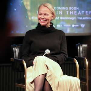 Pamela Anderson lors d'une discussion autour du film "The Last Showgirl".