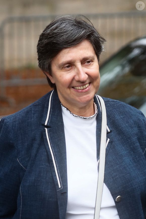 Exclusif - Danielle Moreau - Arrivées à l'enregistrement de l'émission "Vivement Dimanche" présentée par M. Drucker et qui sera diffusée le 1er octobre 2023 sur France 3, au studio Gabriel à Paris, France, le 19 septembre 2023. © Christophe Clovis/Bestimage