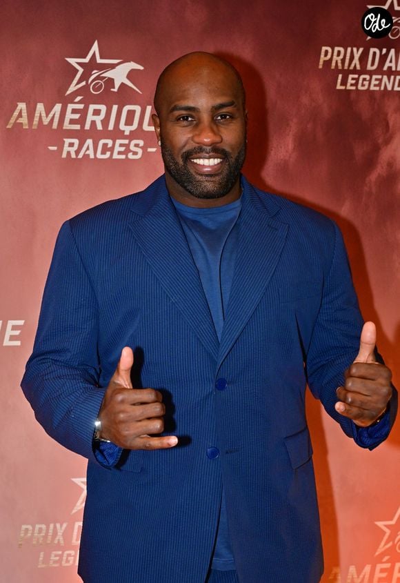 Teddy Riner - 104ème édition du Prix d'Amérique 2025 à l'hippodrome Paris-Vincennes le 26 janvier 2025. © Christian Liewig/Bestimage