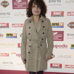 Isabelle Mergault - La 95ème édition du Prix d'Amérique Opodo à l'Hippodrome de Paris-Vincennes, le 31 janvier 2016. © Guirec Coadic/Bestimage