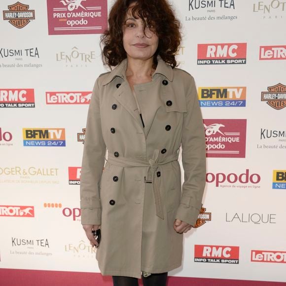 Isabelle Mergault - La 95ème édition du Prix d'Amérique Opodo à l'Hippodrome de Paris-Vincennes, le 31 janvier 2016. © Guirec Coadic/Bestimage