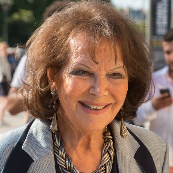 Claudia Cardinale arrivant au défilé Giorgio Armani Prive lors de la Haute Couture Automne/Hiver 2019-2020 à Paris le 02 juillet 2019. Photo by Nasser Berzane/ABACAPRESS.COM