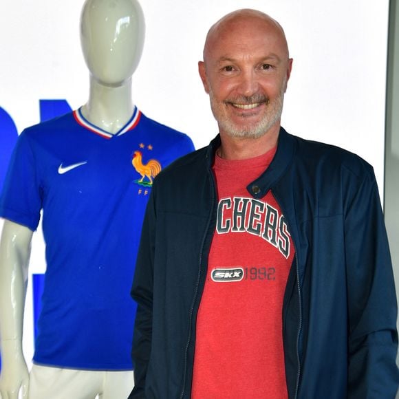 Frank Lebœuf lors de l'inauguration d'un magasin Intersport Paris République à Paris le 5 juin 2024.

© Veeren / Bestimage