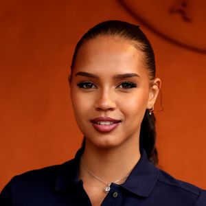 Indira Ampiot (Miss France 2023) au village lors des Internationaux de France de Tennis de Roland Garros le 3 juin 2026

© Jacovides / Moreau / Bestimage