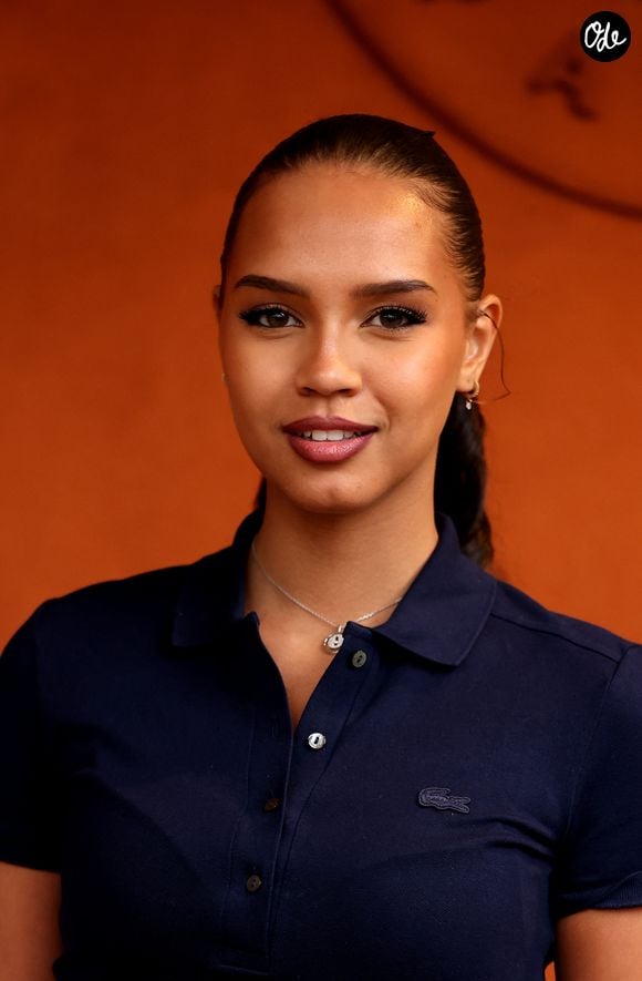 Indira Ampiot (Miss France 2023) au village lors des Internationaux de France de Tennis de Roland Garros le 3 juin 2026

© Jacovides / Moreau / Bestimage