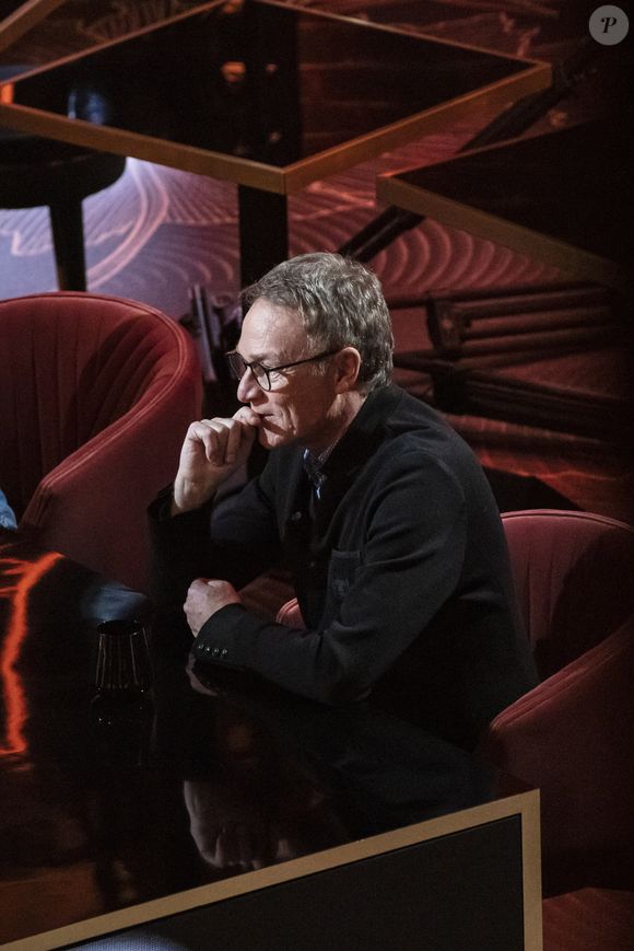 Exclusif - Christophe Hondelatte - Pendant l'émission OEED (On Est En Direct)  , présentée par Laurent Ruquier et diffusée en direct  le 20/03/21 sur France2 avec pour invités. © Jack Tribeca / Bestimage