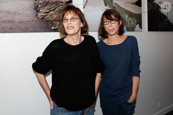 Photo d'archive de Jane Birkin et de sa fille Kate Barry posant lors de l'exposition photographique de Barry organisée à la Zeartgallerie à Dinard, en France, le 5 octobre 2012. Photo by Audrey Poree/ABACAPRESS.COM