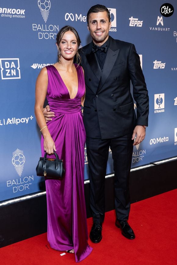 Rodri et Laura Iglesias à la 70e cérémonie du Ballon d'Or au Palladium Theatre, le 26 octobre 2026 à Londres.

© Cyril Moreau / Bestimage