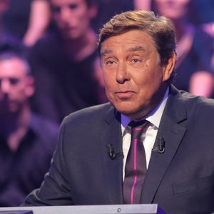 Jean-Pierre Foucault - Enregistrement à l'occasion des 15 ans de l'émission "Qui veut gagner des millions ?" sur TF1 au studio Carrère A de La Plaine Saint-Denis le 31 aout 2015.
© Christophe Clovis / Bestimage