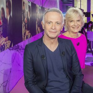 Exclusif - Samuel Etienne et Catherine Ceylac - Backstage de l'enregistrement de l'émission "Clique", présentée par M.Achour et diffusée en clair sur Canal + le 11 avril 2021
© Jack Tribeca / Bestimage