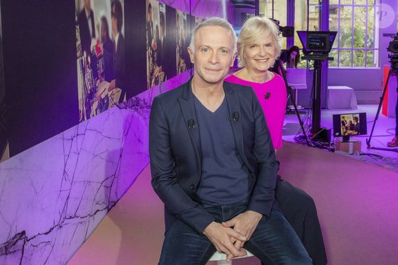 Exclusif - Samuel Etienne et Catherine Ceylac - Backstage de l'enregistrement de l'émission "Clique", présentée par M.Achour et diffusée en clair sur Canal + le 11 avril 2021
© Jack Tribeca / Bestimage