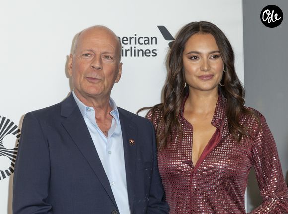 Bruce Willis et sa femme Emma Heming lors de la première du film "Brooklyn Affairs" à l'occasion de la 57e édition du Festival du film de New York.

© PacificPressAgency / Bestimage