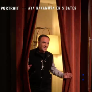 Aya Nakamura et Nikos Aliagas le 16 janvier 2021 sur TF1 dans l'émission "50 Mn Inside".
