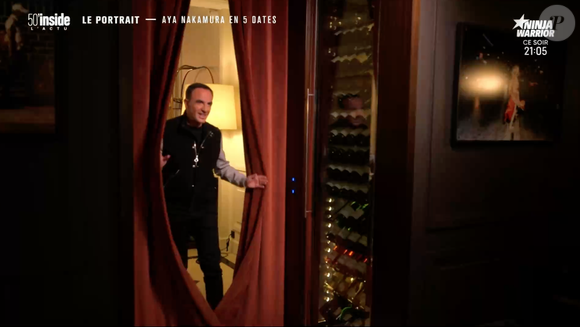 Aya Nakamura et Nikos Aliagas le 16 janvier 2021 sur TF1 dans l'émission "50 Mn Inside".