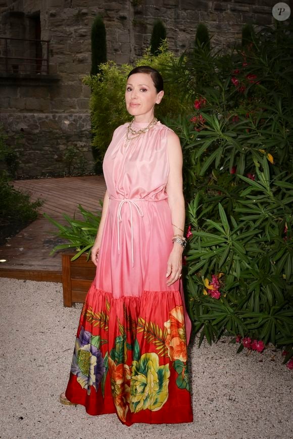 Exclusif - Tina Arena en backstage de l'enregistrement de l’émission La Grande Fête de Carcassonne, diffusée le samedi 6 septembre à 21.10 sur France 2, dans la Cité Médiévale de Carcassonne, France, le 24 juin 2025. © Jack Tribeca/Bestimage