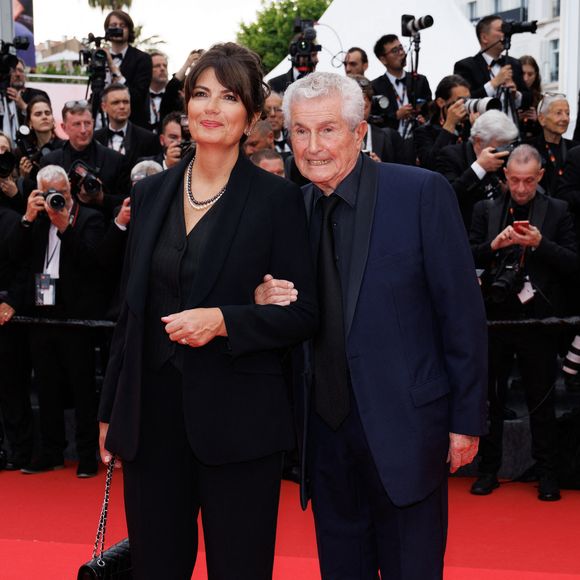 Valérie Perrin et son mari Claude Lelouch - Montée des marches du film « Partir un jour » pour la cérémonie d’ouverture du 78ème Festival International du Film de Cannes, au Palais des Festivals à Cannes. Le 13 mai 2025
© Jacovides-Moreau / Bestimage