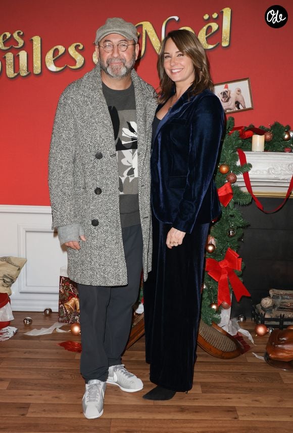 Kad Merad et sa femme Julia Vignali - Avant-première du film "Les boules de Noël" au cinéma Pathé-Wepler à Paris. Le 14 novembre 2024
© Coadic Guirec / Bestimage # | 00685369