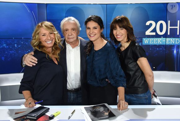 Michel Sardou est interwievé par Apolline de Malherbe sur BFMTV à Paris, France, le 27 octobre 2019. Photo by Alain Apaydin/ABACAPRESS.COM