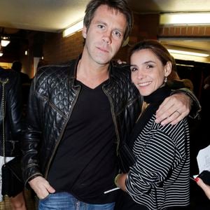 Exclusif - Le prince Emmanuel Philibert de Savoie et la princesse Clotilde (Courau) - People au concert de Johnny Hallyday au POPB de Bercy a Paris - Jour 2. Le 15 juin 2013