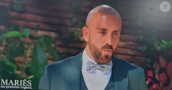 Mais il a été conquis au moment de voir Marina
Mariage de Marina et David dans "Mariés au premier regard 2025", épisode du 28 avril, sur M6
