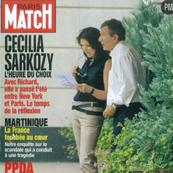 La couverture de Paris Match du 25 août 2005. Photo : Paris Match