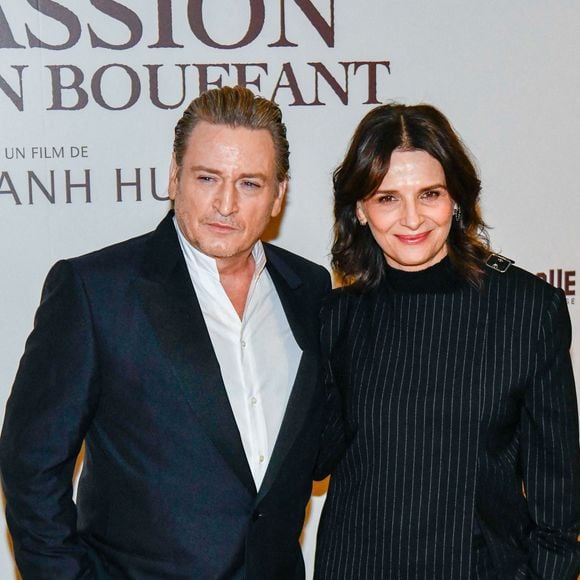 C'est avec l'acteur Benoît Magimel qu'elle a eue sa fille Hana Magimel, âgée de 26 ans à présent...

Benoît Magimel et Juliette Binoche assistent à l'avant-première de "La Passion De Dodin Bouffant" à la Cinémathèque Française le 06 novembre 2023 à Paris, France. Photo Shootpix/Abaca