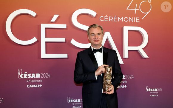 Christopher Nolan (César d’Honneur) lors du photocall des lauréats (press room) lors de la 49ème édition de la cérémonie des César à l’Olympia à Paris le 23 février 2024

© Dominique Jacovides / Olivier Borde / Bestimage