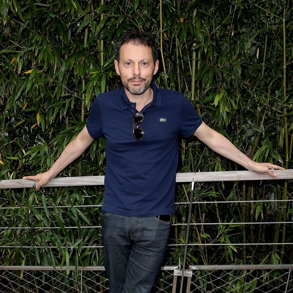 Marc-Olivier Fogiel - People au village lors du Tournoi de Roland-Garros (les Internationaux de France de tennis) à Paris, le 28 mai 2016. © Dominique Jacovides/Bestimage