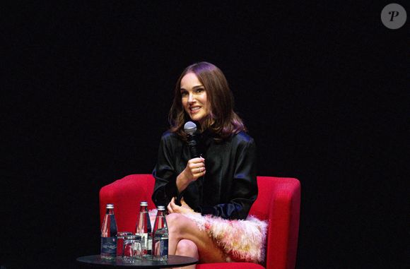 Une soirée avec Natalie Portman à l'auditorium de Lyon lors du Festival Lumière 2025 à Lyon le 13/10/2025. © Sandrine Thesillat / PsNewZ / Bestimage
