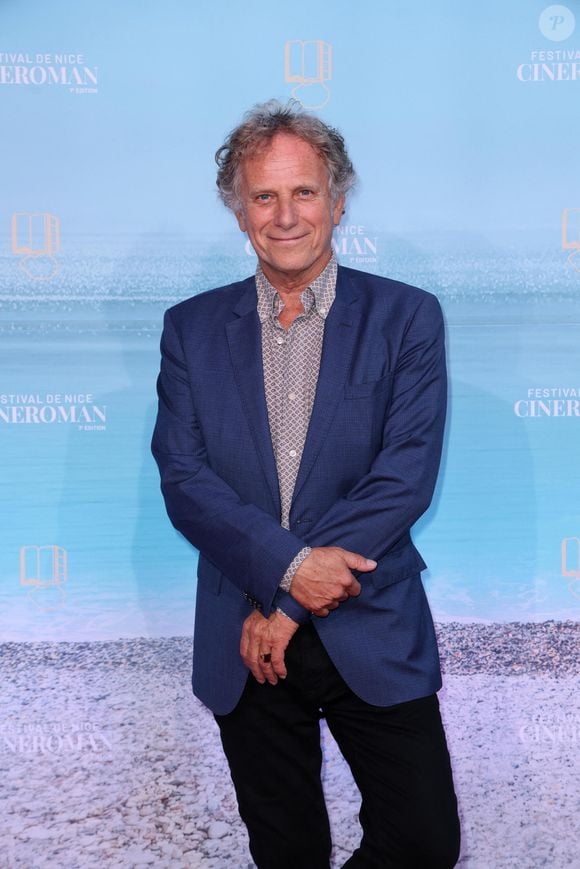 Charles Berling - Tapis rouge de la soirée de clôture de la 7ème édition du festival Cineroman à Nice le 4 octobre 2025. © Bebert-Jacovides/Bestimage