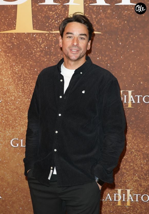Julian Bugier - Avant-première du film "Gladiator 2" au cinéma Pathé Palace à Paris le 10 novembre 2024. © Coadic Guirec / Bestimage