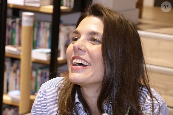 Charlotte Casiraghi dédicace son livre "La fêlure" à la Librairie Galignani à Paris le 3 Février 2026. © Bertrand Rindoff / Bestimage