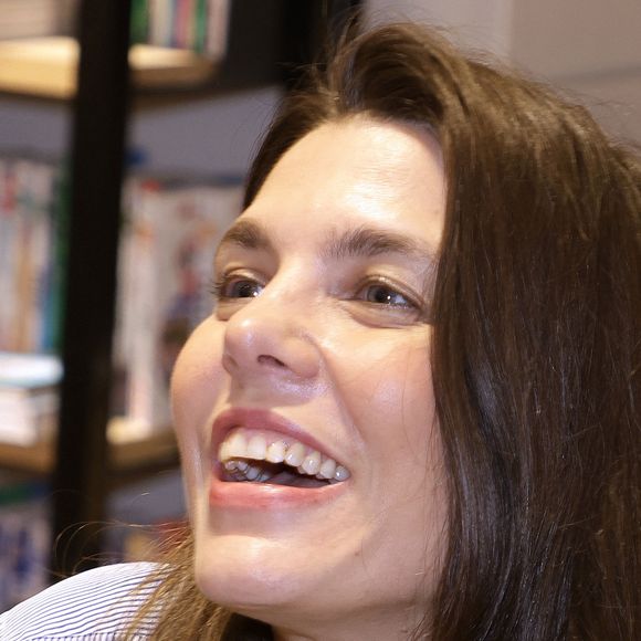 Charlotte Casiraghi dédicace son livre "La fêlure" à la Librairie Galignani à Paris le 3 Février 2026. © Bertrand Rindoff / Bestimage