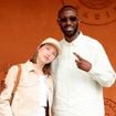 À Roland-Garros, Thomas Ngijol prend la pose avec sa belle-fille Gina, dont le père a réalisé les plus gros cartons du cinéma français