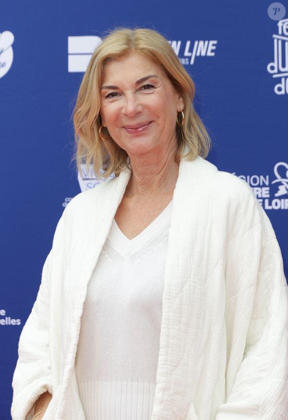 Michèle Laroque au photocall de la 4ème édition du festival du film de Demain à Vierzon, France, le 5 juin 2025. © Coadic Guirec/Bestimage
