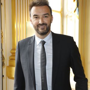 Cyril Lignac - Cérémonie de remise des insignes de Commandeur dans l'Ordre des Arts et des Lettres à Pierre Hermé et de Chevalier dans l'Ordre des Arts et des Lettres à David Sinapian au Ministère de la Culture à Paris, le 23 septembre 2019. © Marc Ausset-Lacroix/Bestimage