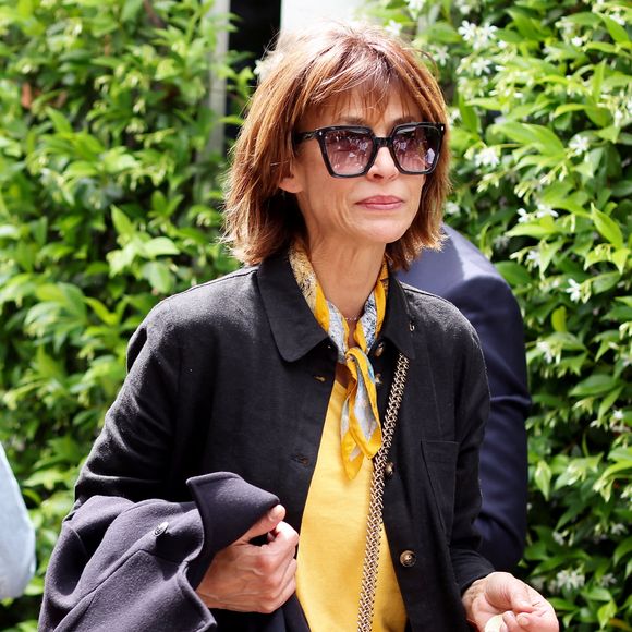 Sophie Marceau au village lors des Internationaux de France de tennis de Roland Garros 2024 à Paris le 9 juin 2024. JACOVIDES-MOREAU / BESTIMAGE