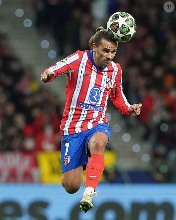 Antoine Griezmann avec l'Atletico Madrid pendant un match de La Liga match, le 14 avril 2025. Alterphotos / PsnewZ / Bestimage