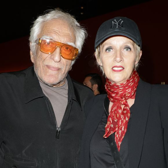 Exclusif - Gérard Darmon avec sa femme Christine - People au concert de Chico & The Gypsies qui célèbrent 45 ans de carrière au Palais des Congrès avec un concert symphonique inédit le 24 mai 2025. Portés par 80 musiciens et des invités prestigieux, leurs tubes cultes ont résonné dans une version grandiose, entre rumba, flamenco et symphonie.
© Guirec Coadic / Bestimage