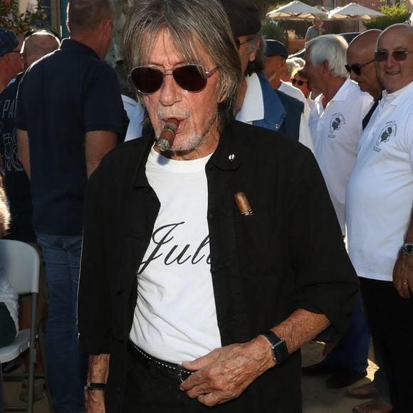 Jacques Dutronc - Challenge Henri Salvador 2019, Un tournoi VIP de Pétanque "Souvenir Henri-Salvador" organisé chaque année à l'Ile-Rousse par le Sport Pétanque Ile-Rousse, en Corse, France, le 13 Septembre 2019. © Olivier Sanchez/Crystal/Bestimage