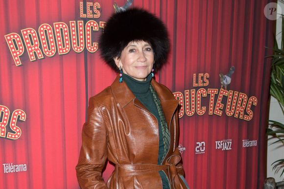 Caroline Loeb - Soirée de gala à l'occasion de la première de la pièce "Les producteurs" au Théâtre de Paris à Paris. Le 2 décembre 2021. © Christophe Clovis / Bestimage