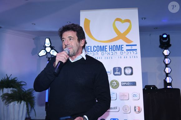 Exclusif - Patrick Bruel - Soirée "Welcome Home" organisée par F. Tapiro afin de fêter le retour des otages israeliens aux Salons Hoche à Paris le 15 octobre 2025. Rachid Bellak/Bestimage