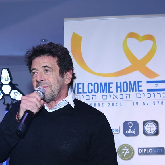 Exclusif - Patrick Bruel - Soirée "Welcome Home" organisée par F. Tapiro afin de fêter le retour des otages israeliens aux Salons Hoche à Paris le 15 octobre 2025. Rachid Bellak/Bestimage