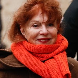 Agathe Natanson - Arrivées aux obsèques de Niels Arestrup à l'Église Saint-Roch à Paris. Le 10 décembre 2024
© Christophe Clovis / Bestimage