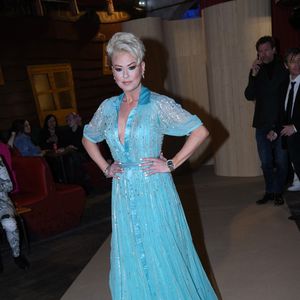 Katrina Patchett au défilé Christophe Guillarmé prêt-à-porter automne-hiver 2023/2024 lors de la Fashion Week de Paris (PFW) au Balajo à Paris le 1er mars 2023. 

© Rachid Bellak / Bestimage