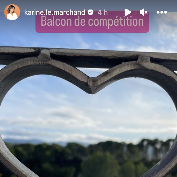 Enfin, dernier changement à partager : les "balcons de compétition" avec des coeurs.
Karine Le Marchand présente l'évolution du chantier de sa maison à Aix-en-Provence, le 27 octobre 2023 sur Instagram.