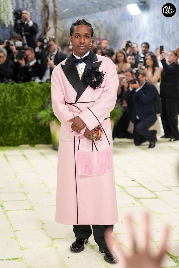 ASAP Rocky au photocall du Met gala 2026 sur le thème "Fashion is Art" au Metropolitan Museum of Art à New York le 4 mai 2026.