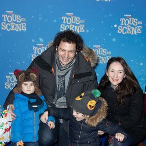 Le magicien Eric Antoine, Calista Sinclair-Antoine et leurs fils Ulysse et Raphaël - Avant-première du film "Tous en scène" au Grand Rex à Paris. Le 14 janvier 2017
© Cyril Moreau / Bestimage